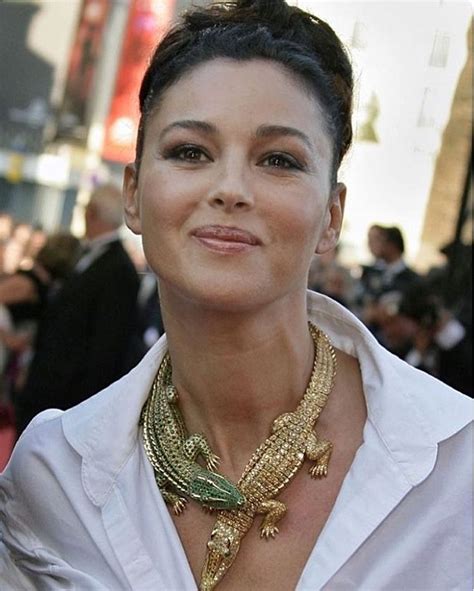 cartier crocodile necklace replica|monica bellucci cartier collection.